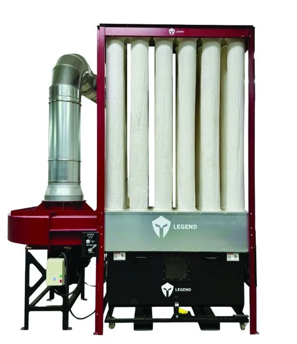 Legend dust collector from the approved SLAG campaign