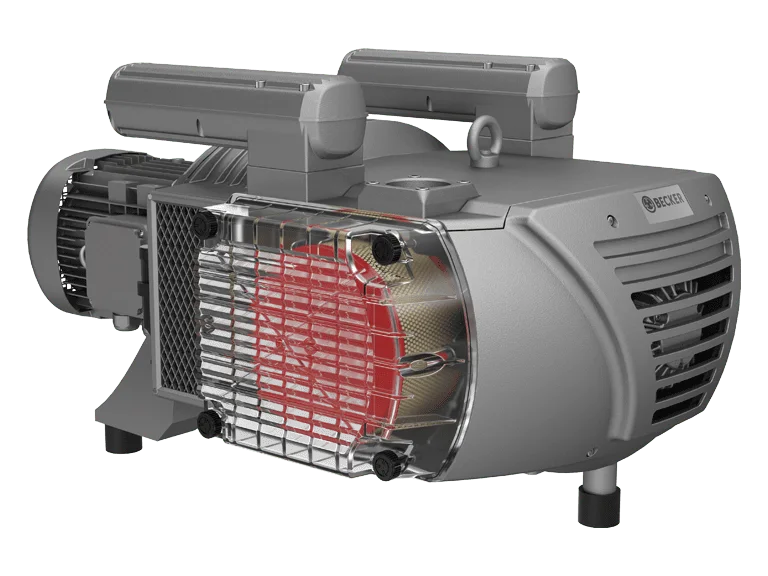 Representative Becker VTLF oil-less rotary vane vacuum pump